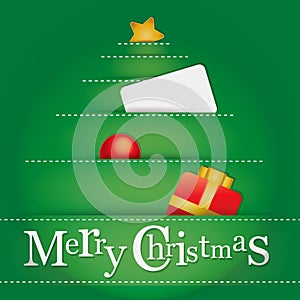 Christmas background for greeting cards