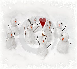 Christmas background - illustration