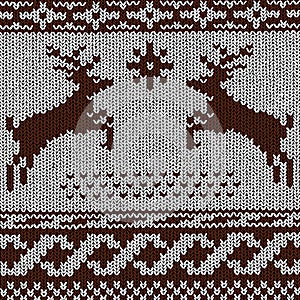 Christmas background - Norwegian knitting patterns