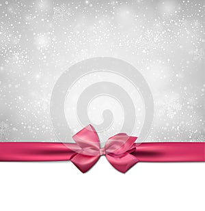 Sfondo di natale rosa arco 