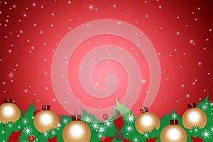 Christmas background with place for text. Copy space. Illustrations for greeting cards and invitations