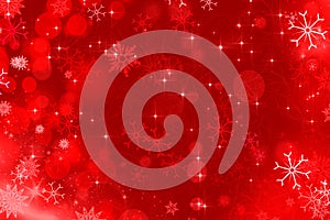 Christmas background red