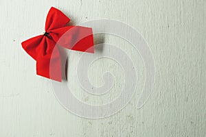 Christmas background, red bows