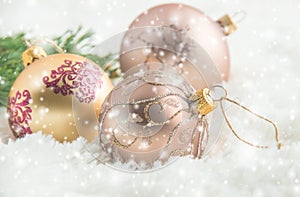 Christmas background. 2018.