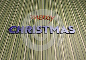 Christmas background striped
