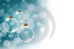 Christmas background with Transparent