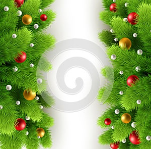 Christmas background Vector illustration