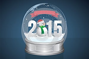 Christmas Backgrounds and Snow Globe