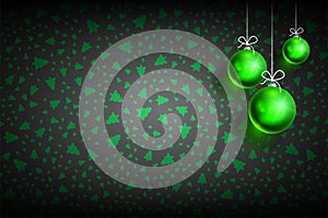 Christmas ball ornament background-02