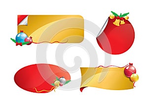 Christmas banner set 1