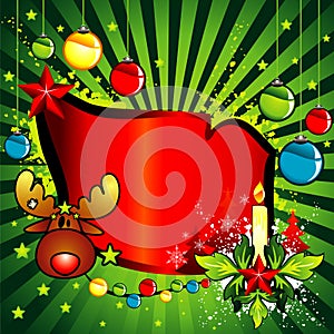 Christmas banner vector