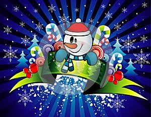 Christmas banner vector