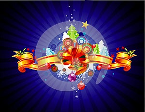 Christmas banner vector