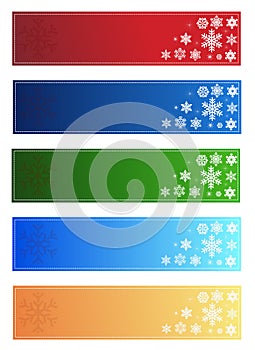 Christmas banners