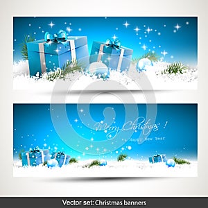 Christmas banners