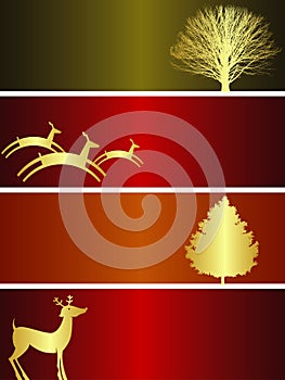 Christmas banners