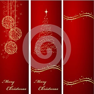 Christmas banners backgrounds