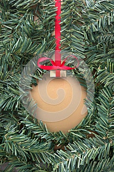 Christmas bauble concept