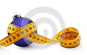 Christmas Bauble tape measure