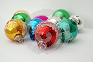 Christmas baubles. Christmas balls. decoration
