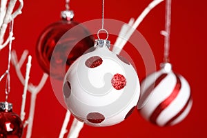 Christmas Baubles handing