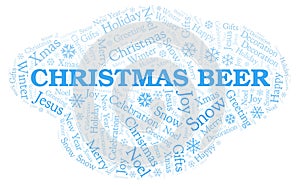 Christmas Beer word cloud