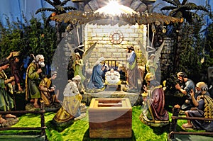 Christmas betlehem creche photo