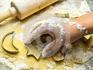 Christmas biscuits baking x mas