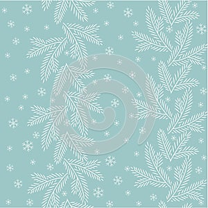 christmas blue tree background