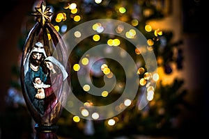 Christmas bokeh