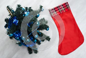 Christmas boot stocking