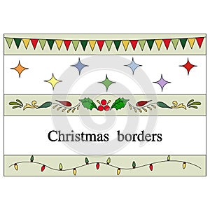 Christmas border