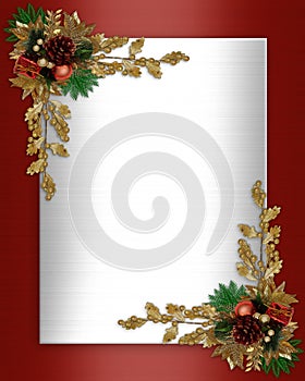 Christmas border elegant