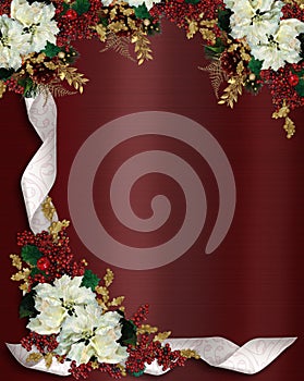 Christmas border elegant