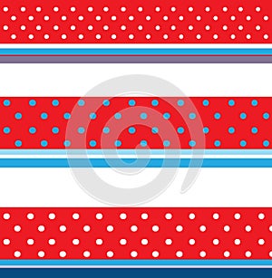 CHRISTMAS BORDER VECTOR Set 2024 decoration template red white blue color