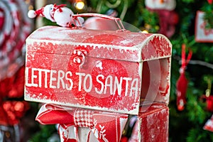 Christmas box letters to Santa