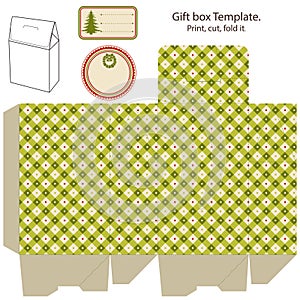 Christmas box template