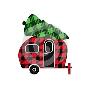 Christmas camper