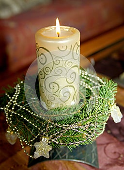 Christmas candle