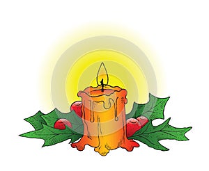 Christmas Candle