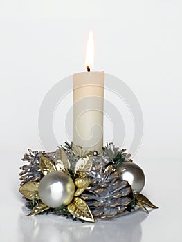 Christmas candle