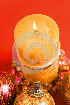 Christmas candle
