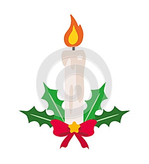 christmas candle decoration