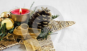 Christmas Candle Decoration Star