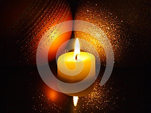 Christmas candle lights