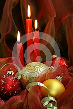 Christmas Candles & Baubles