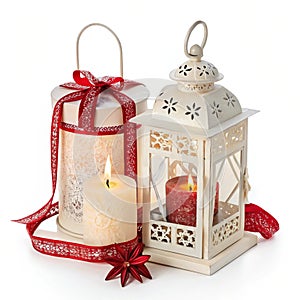 Christmas Candles and Lanterns photo