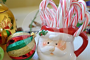 Christmas Candy and displays