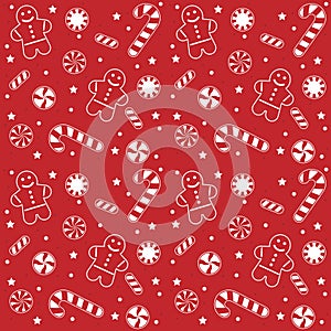 Christmas Candy Pattern