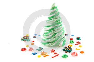 Christmas candy tree